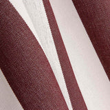 Lona para exterior em Teflon com riscas bordô, 320 cm - Ribes y Casals