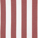 Lona para exterior em Teflon com riscas vermelhas 320 cm - Ribes y Casals