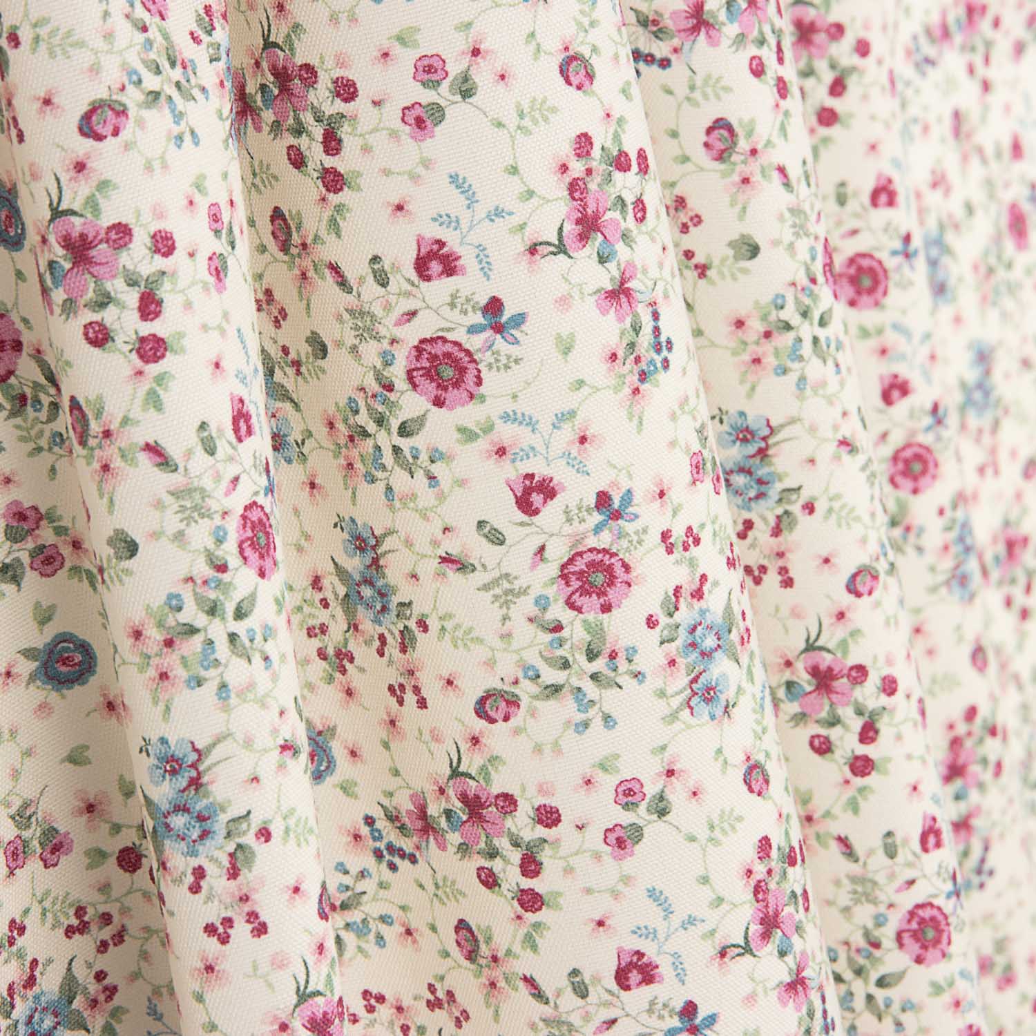 Lona estampada com microflores vintage - Ribes y Casals