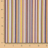 Lona para exterior em Teflon com riscas multicoloridas, 320 cm - Ribes y Casals