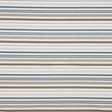 Tecido de lona estampado com riscas azuis e bege  - Ribes y Casals