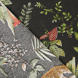 Loneta estampada «Selva Tropical Negra» - Ribes y Casals