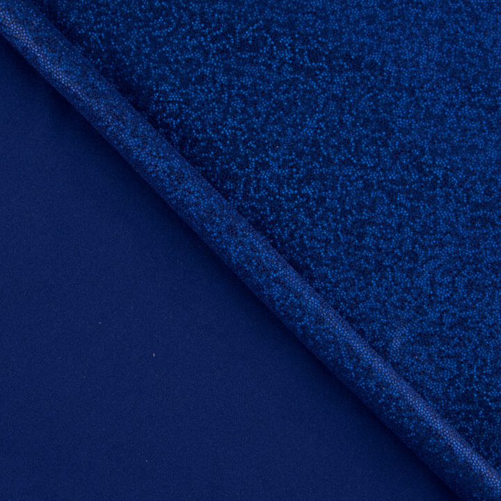 Lycra Mystique tecido holográfico Azul - Ribes y Casals