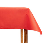 Toalha de mesa lisa vermelha com revestimento plástico - Ribes y Casals
