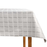 Toalha de Mesa Resinada Xadrez Cinza - Ribes y Casals