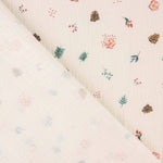 Muselina Algodão Flores Silvestres - Ribes y Casals