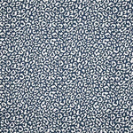 Percal estampado Nairobi azul-marinho e branco - Ribes y Casals