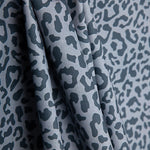 Percal estampado Nairobi azul-marinho e cinzento - Ribes y Casals