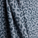 Percal estampado Nairobi azul-marinho e cinzento - Ribes y Casals