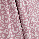 Percal estampado Nairobi branco e rosa - Ribes y Casals