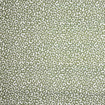 Percal estampado Nairobi verde-oliva e branco - Ribes y Casals