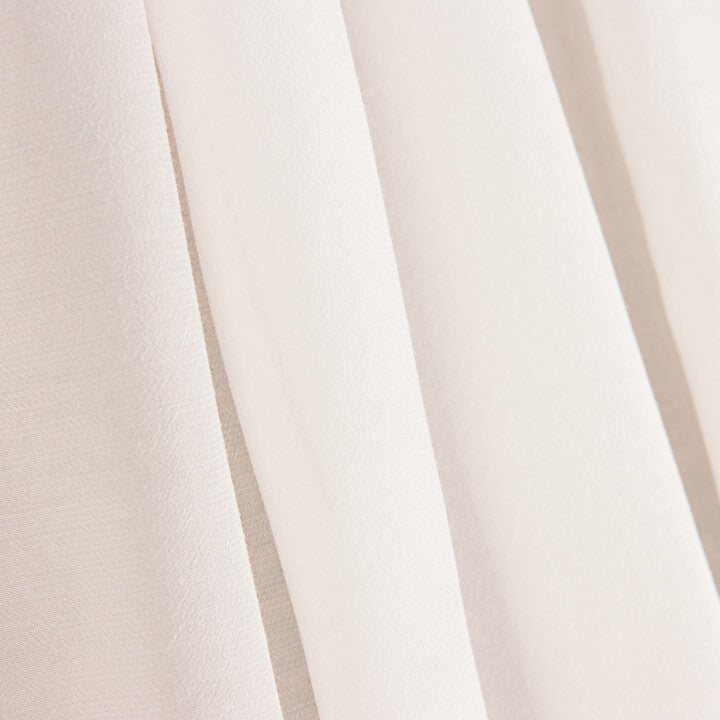 Crepe China Fino Branco Natural - Ribes y Casals