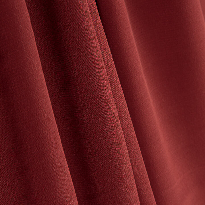 Crepe de poliéster granada - Promoção - Ribes y Casals