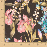 Viscose estampada «Jardim Íris Noturno» - Ribes y Casals