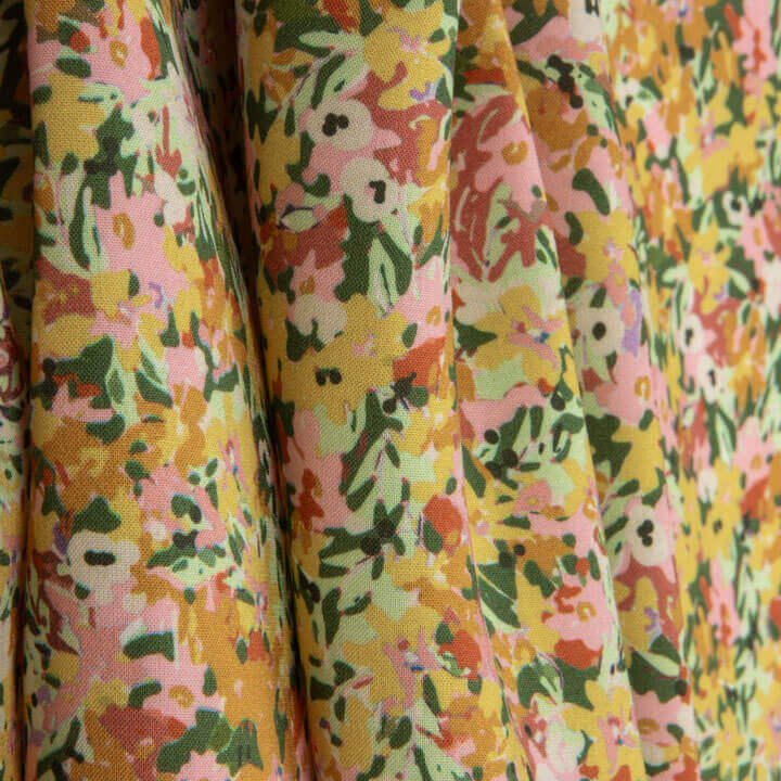 Viscose estampada «Jardim Selvagem de Amalfi» - Ribes y Casals