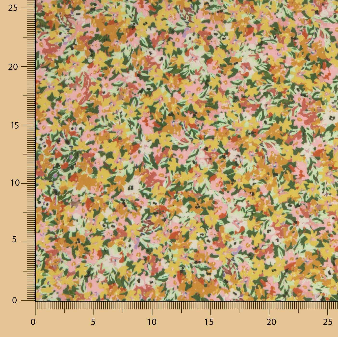Viscose estampada «Jardim Selvagem de Amalfi» - Ribes y Casals