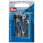 Alfinetes de segurança Prym Sortidos 27/38/50 mm – 18 unidades - Ribes y Casals