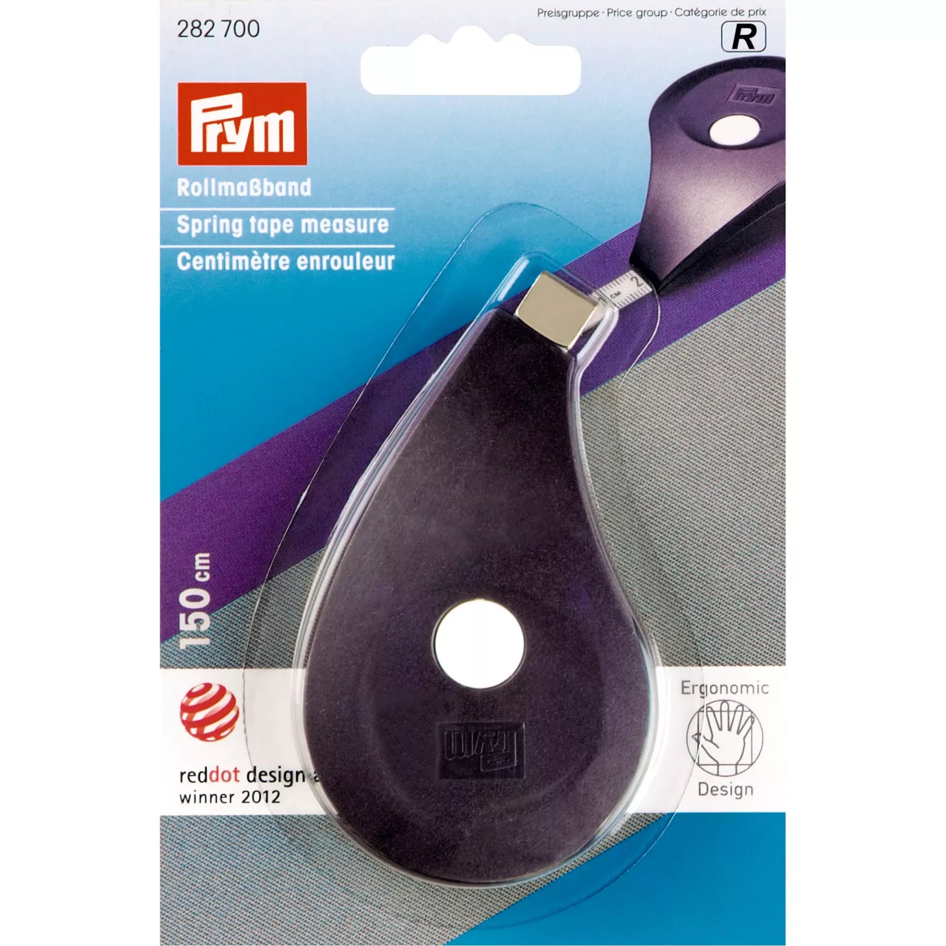 Fita métrica automática Prym Ergonomics 150 cm - Ribes y Casals