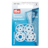 Botões de pressão Prym 21 mm transparentes - Ribes y Casals