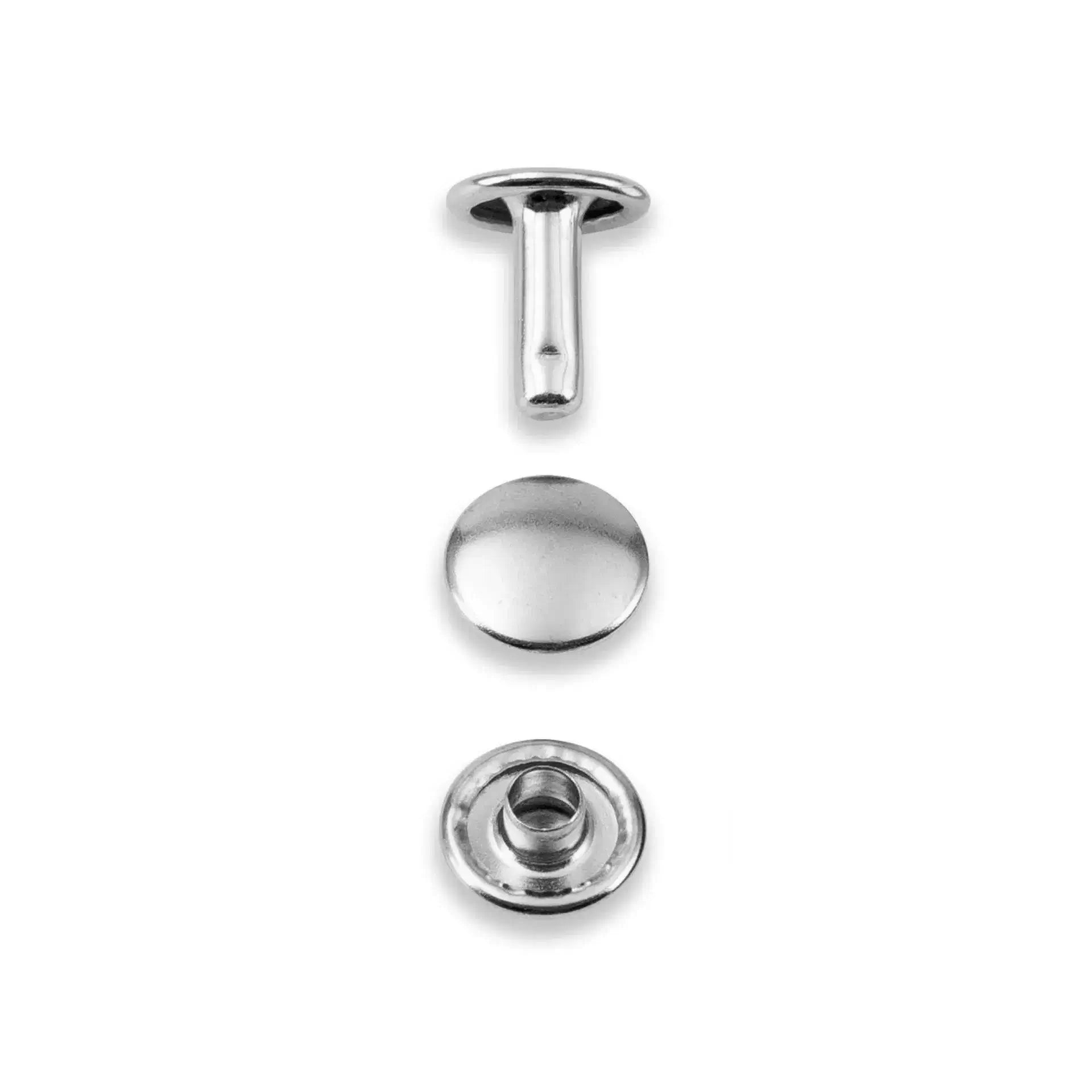Rebites tubulares Prym 4-6 mm prateados - Ribes y Casals