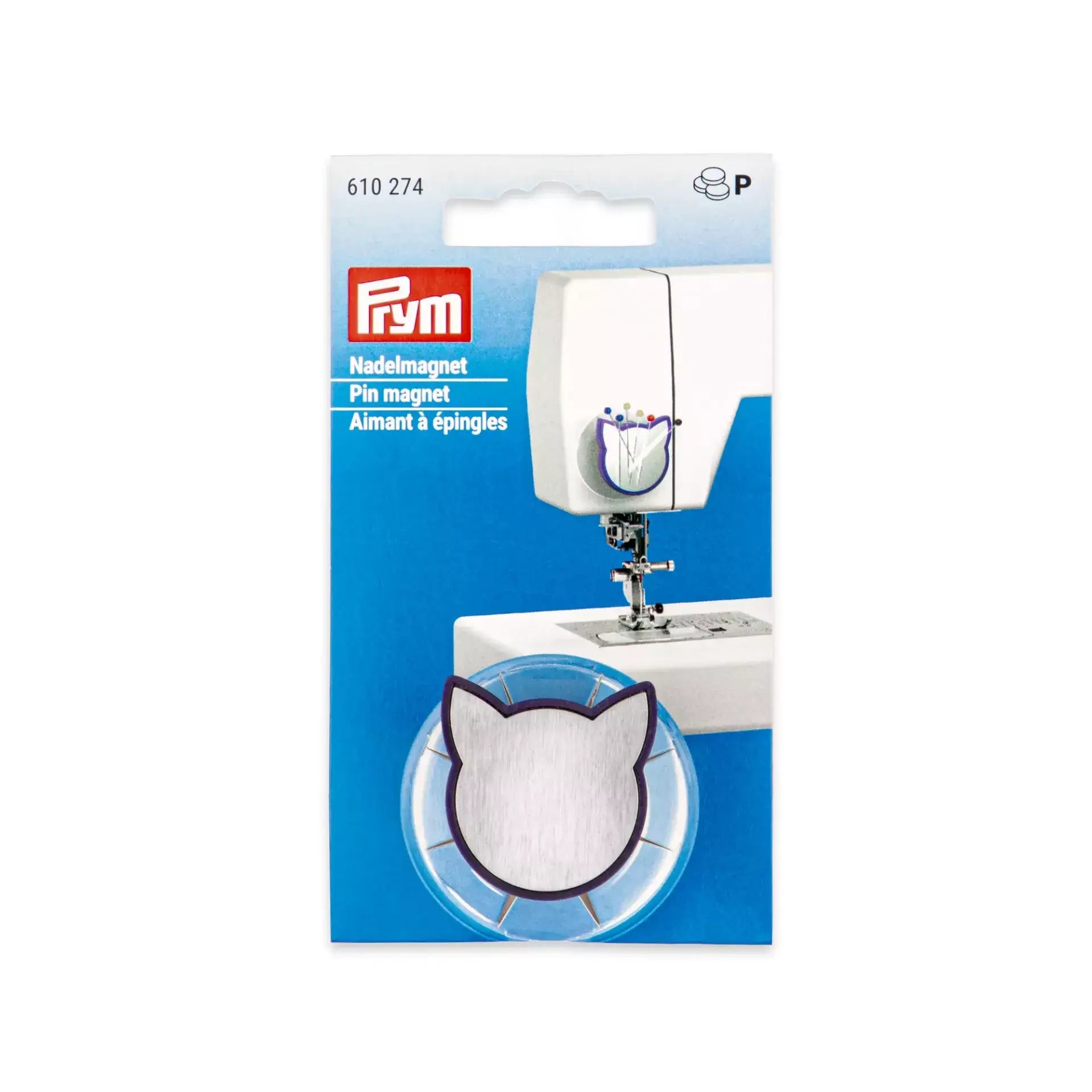 Íman para alfinetes Gato Prym – Base com ventosa - Ribes y Casals