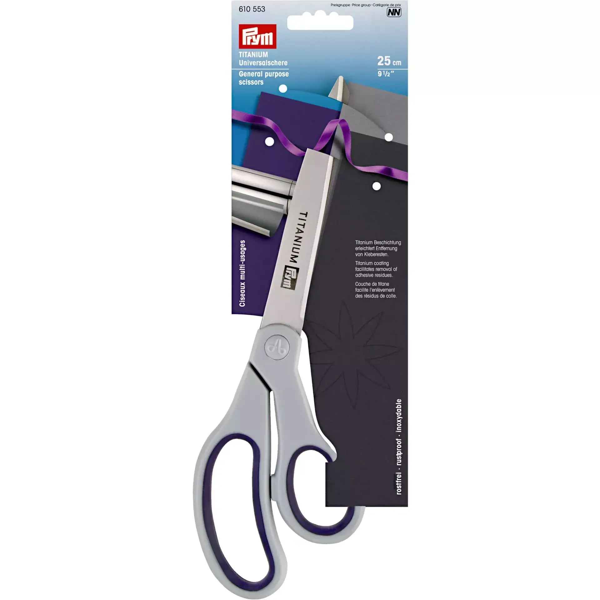 Tesoura Universal Titanium 25 cm - Ribes y Casals