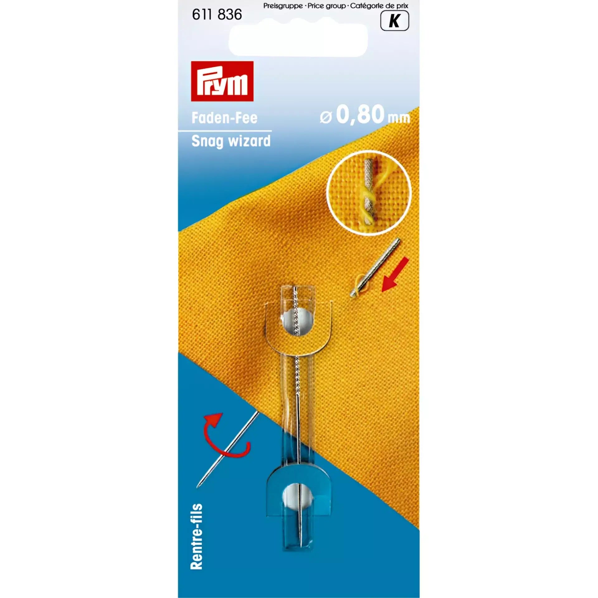 Agulha Mágica Prym 0,8 mm – Reparação Invisível - Ribes y Casals