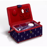 Caixa de costura Polka Dots Preto/Branco Prym 612244 - Ribes y Casals