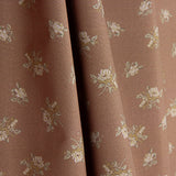 Percal estampado Amélie Teja - Ribes y Casals