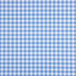 Percal estampado xadrez azul médio - Ribes y Casals