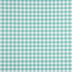 Percal estampado quadrados verde médio - Ribes y Casals