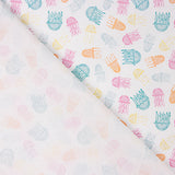 Percal estampado Medusa Pastel - Ribes y Casals