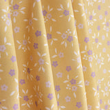Percal estampado Milena amarelo - Ribes y Casals