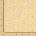 Percal estampado Milena amarelo - Ribes y Casals
