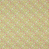 Percal estampado Milena Verde - Ribes y Casals