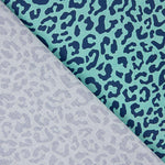 Percal estampado Nairobi azul - Ribes y Casals