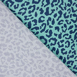 Percal estampado Nairobi azul - Ribes y Casals