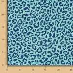 Percal estampado Nairobi azul - Ribes y Casals