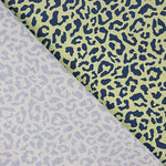 Percal estampado Nairobi azul-marinho - Ribes y Casals