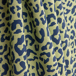 Percal estampado Nairobi azul-marinho - Ribes y Casals