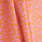 Percal estampado Nairobi Coral - Ribes y Casals