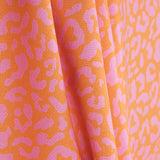 Percal estampado Nairobi Coral - Ribes y Casals