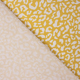 Percal estampado Nairobi Mostaza - Ribes y Casals