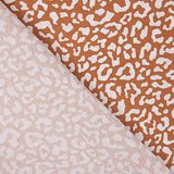 Percal estampado Nairobi Teja - Ribes y Casals