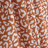 Percal estampado Nairobi Teja - Ribes y Casals
