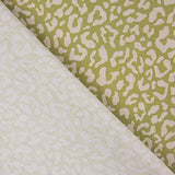 Percal estampado Nairobi verde-oliva - Ribes y Casals