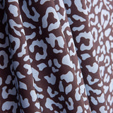 Percal estampado Nairobi Chocolate - Ribes y Casals