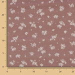 Percal estampado Amélie rosa antigo - Ribes y Casals