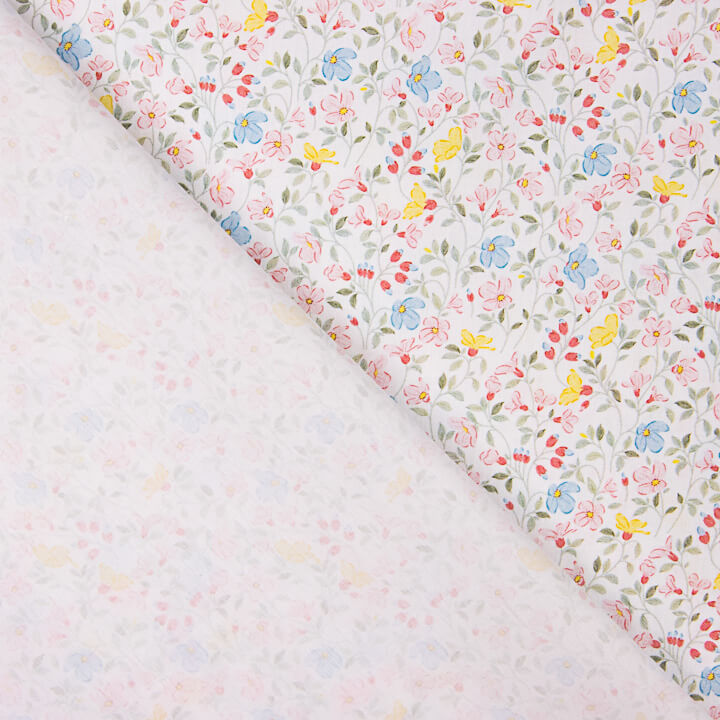 Percal estampado Valentina multicolorido - Ribes y Casals