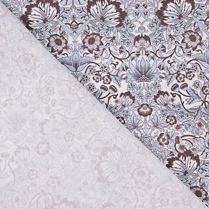Percal estampado Willow azul - Ribes y Casals